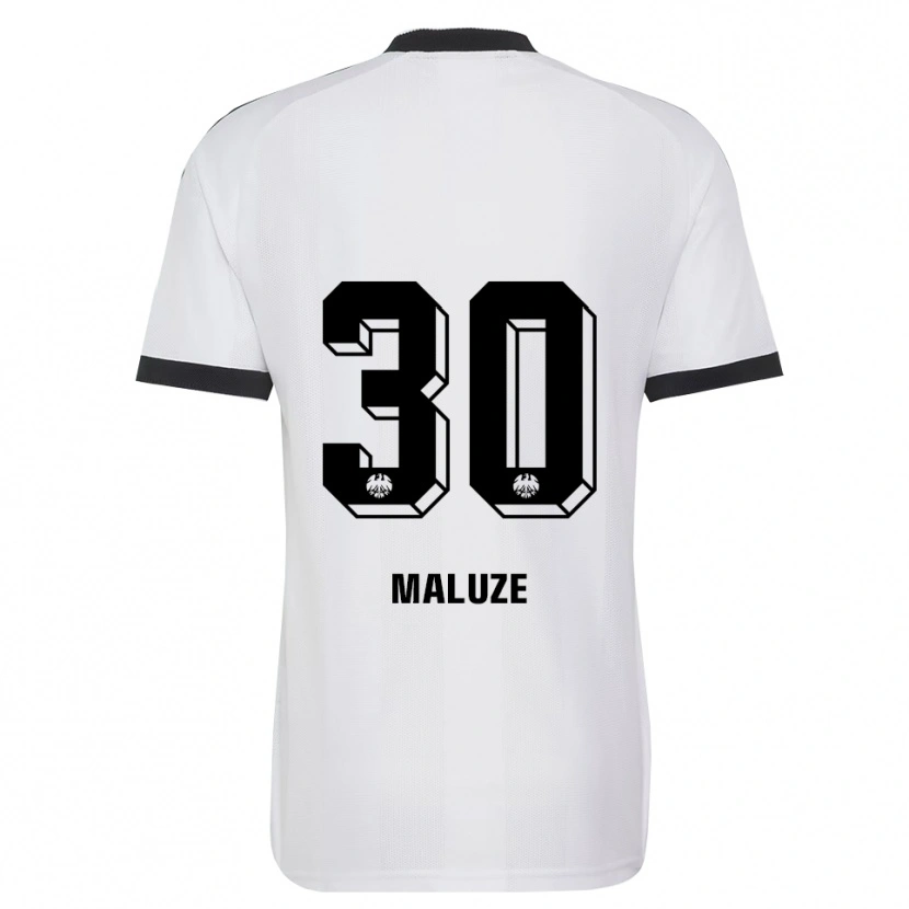Danxen Herren Jeremiaha Maluze #30 Schwarz Weiß Auswärtstrikot Trikot 2026/27 T-Shirt Schweiz