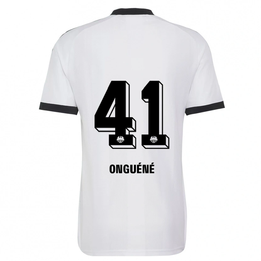 Danxen Herren Jérôme Onguéné #41 Schwarz Weiß Auswärtstrikot Trikot 2026/27 T-Shirt Schweiz