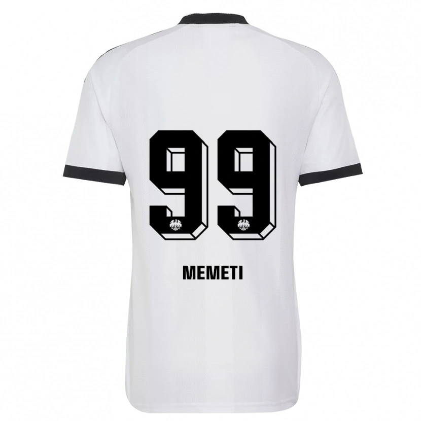 Danxen Herren Ereleta Memeti #99 Schwarz Weiß Auswärtstrikot Trikot 2026/27 T-Shirt Schweiz