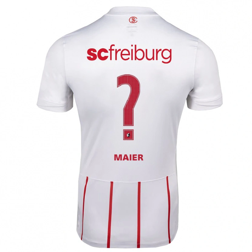 Danxen Herren Robin Maier #0 Weiß Rot Gelb Auswärtstrikot Trikot 2026/27 T-Shirt Schweiz