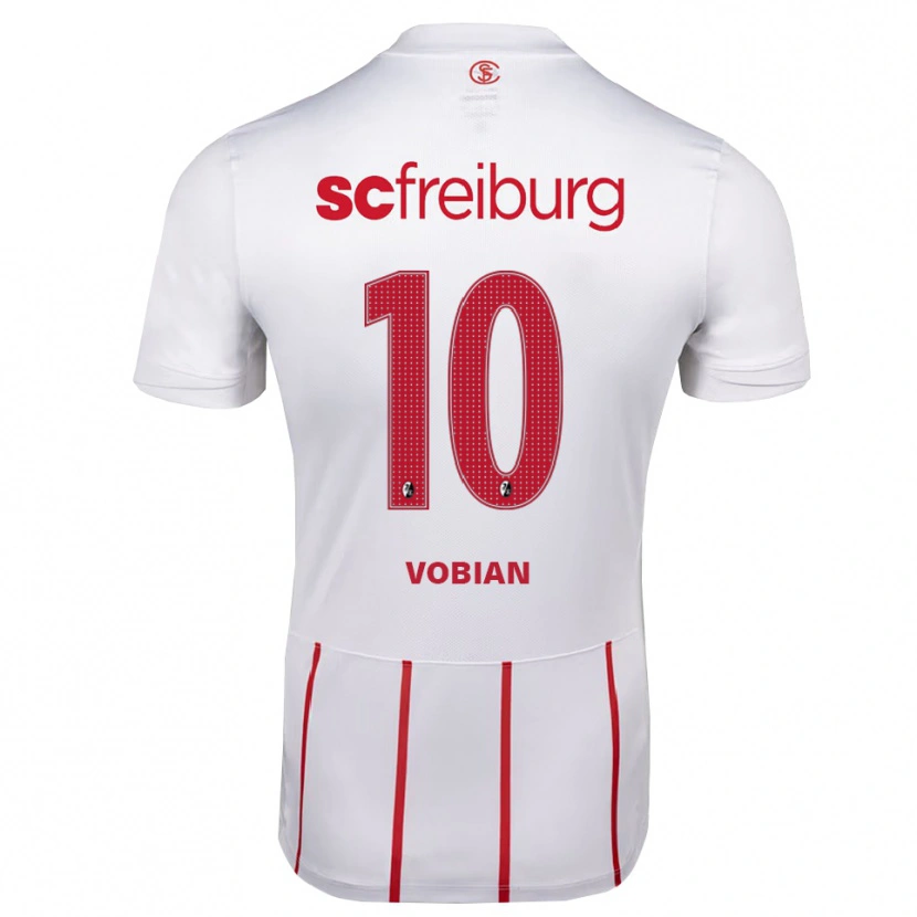 Danxen Herren Selina Vobian #10 Weiß Rot Gelb Auswärtstrikot Trikot 2026/27 T-Shirt Schweiz