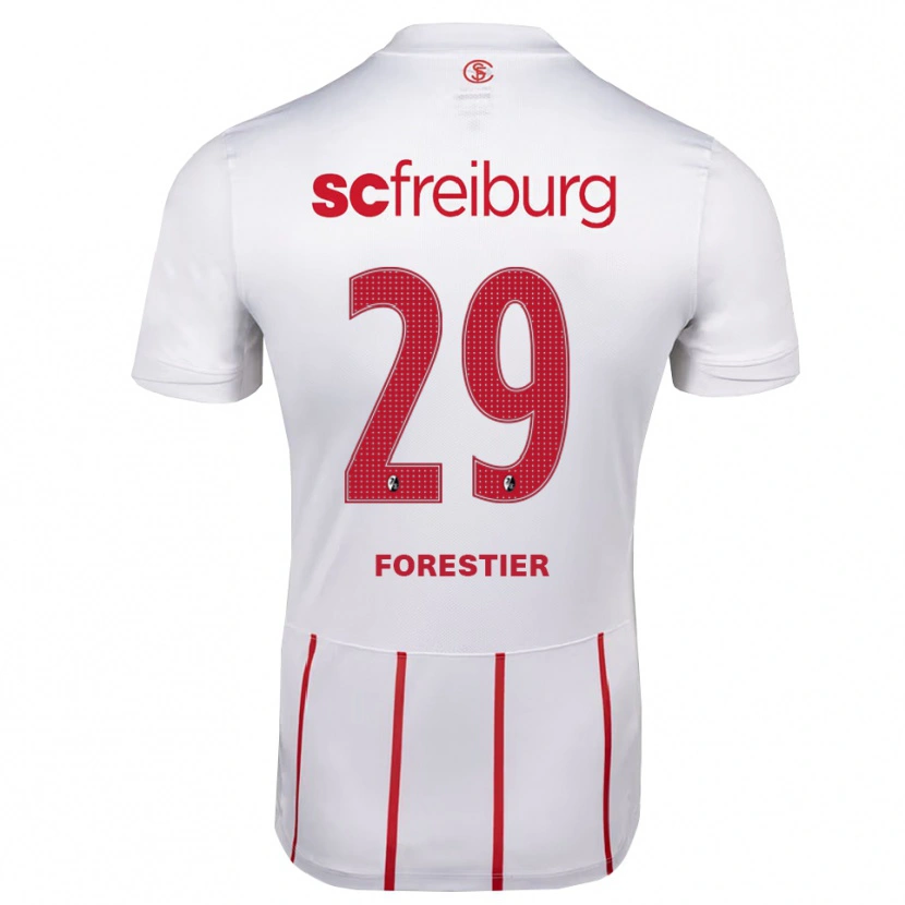 Danxen Herren Luis Forestier #29 Weiß Rot Gelb Auswärtstrikot Trikot 2026/27 T-Shirt Schweiz