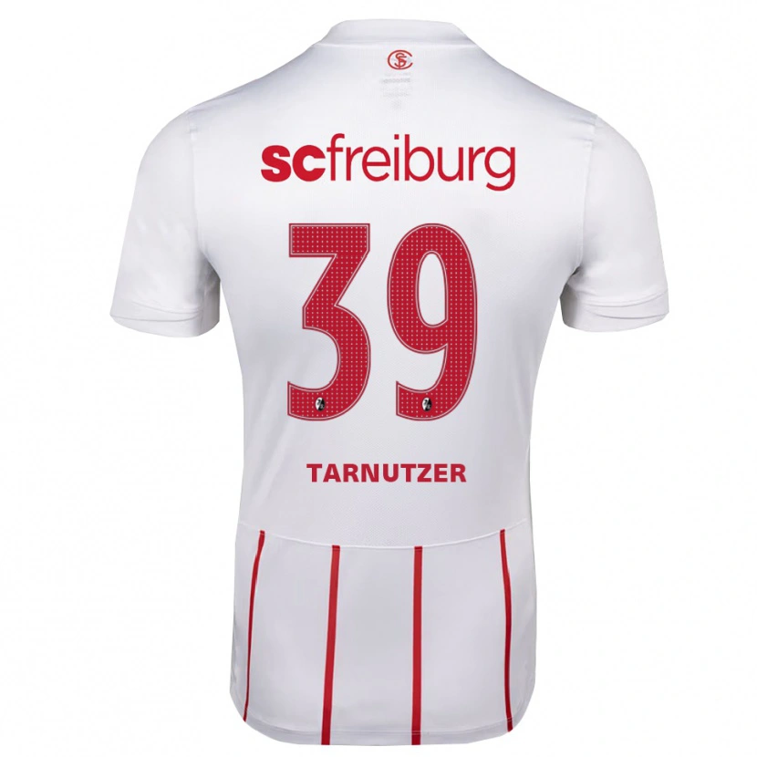 Danxen Herren Rouven Tarnutzer #39 Weiß Rot Gelb Auswärtstrikot Trikot 2026/27 T-Shirt Schweiz