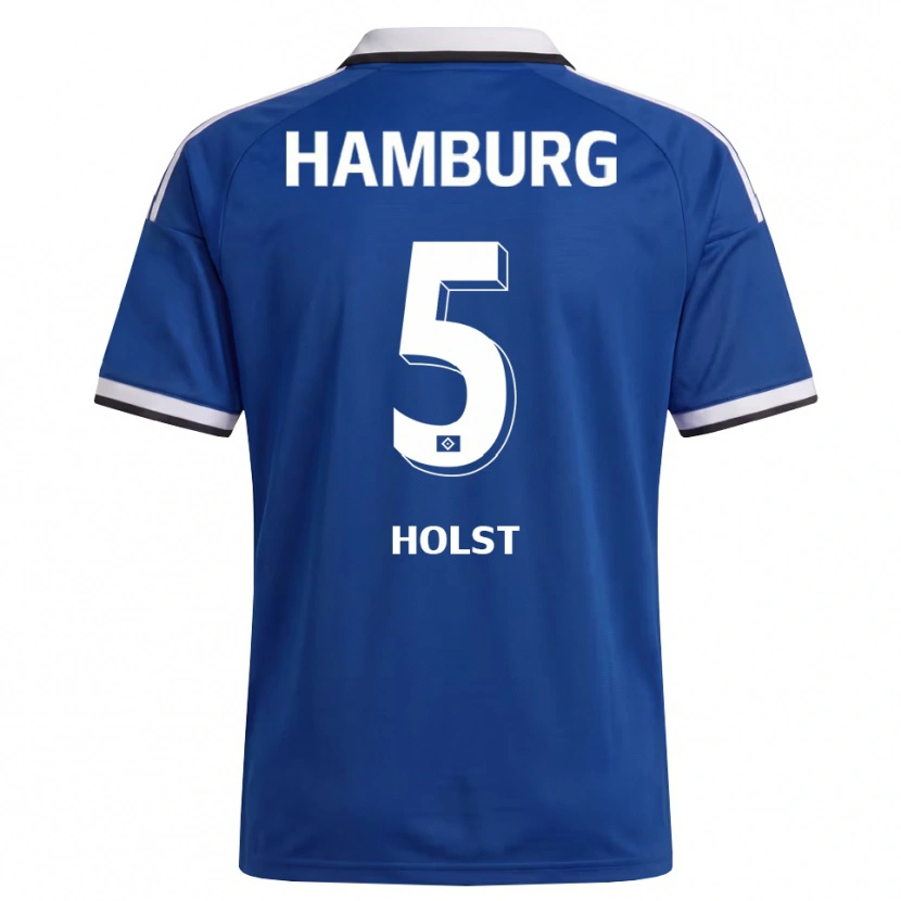 Danxen Herren Evelyn Holst #5 Weiß Blau Auswärtstrikot Trikot 2026/27 T-Shirt Schweiz