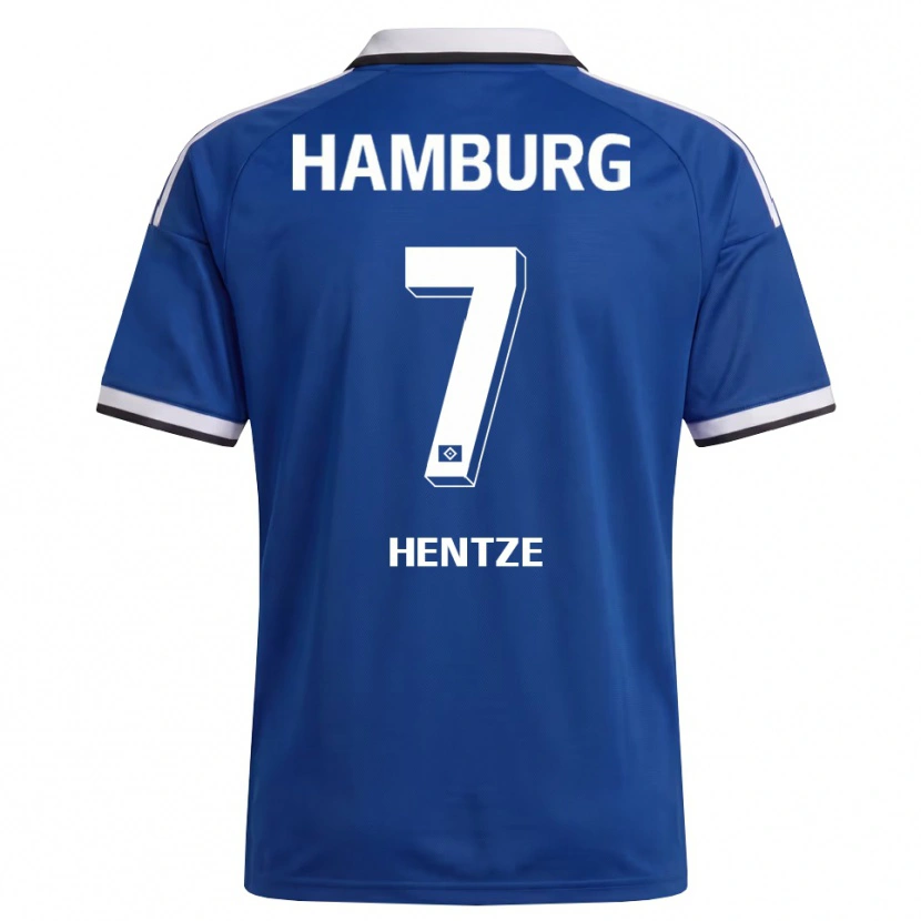 Danxen Herren Tanita-Tammy Hentze #7 Weiß Blau Auswärtstrikot Trikot 2026/27 T-Shirt Schweiz