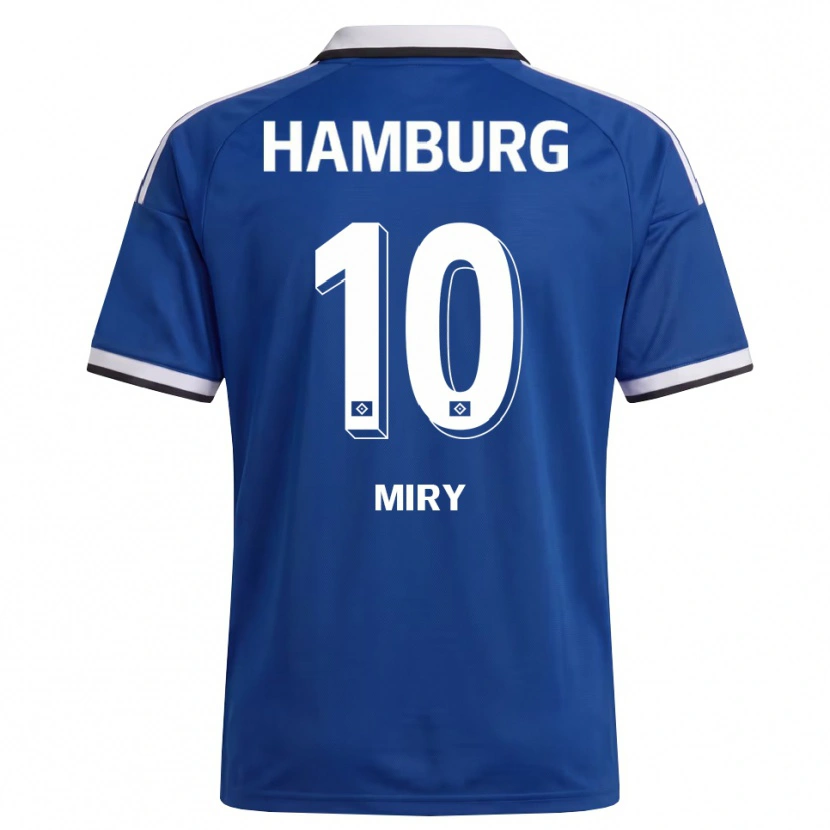 Danxen Herren Hamza Miry #10 Weiß Blau Auswärtstrikot Trikot 2026/27 T-Shirt Schweiz