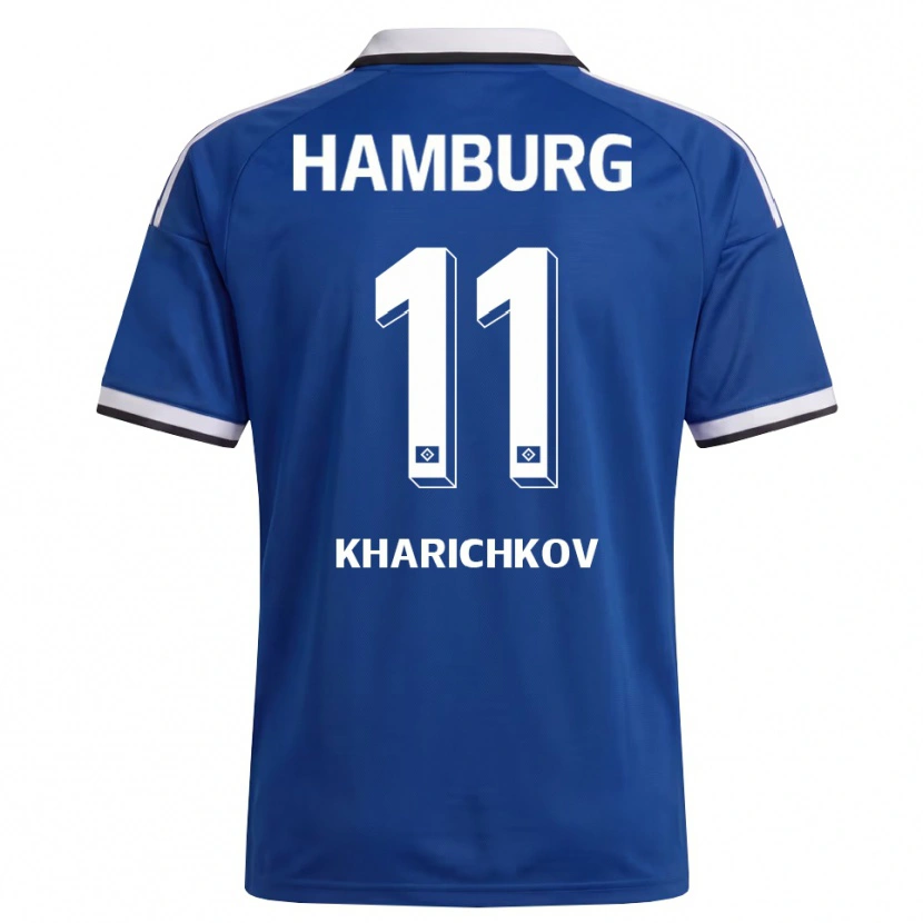 Danxen Herren Valentyn Kharichkov #11 Weiß Blau Auswärtstrikot Trikot 2026/27 T-Shirt Schweiz