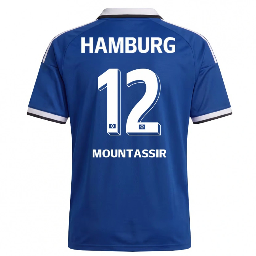 Danxen Herren Youssef Mountassir #12 Weiß Blau Auswärtstrikot Trikot 2026/27 T-Shirt Schweiz