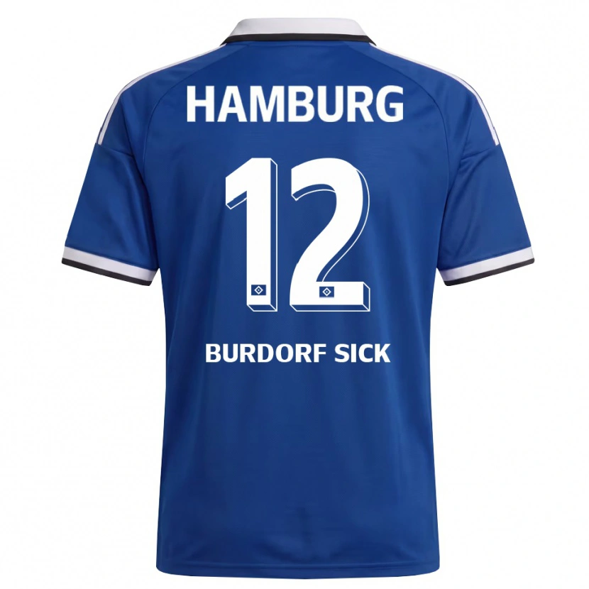 Danxen Herren Emma Burdorf-Sick #12 Weiß Blau Auswärtstrikot Trikot 2026/27 T-Shirt Schweiz