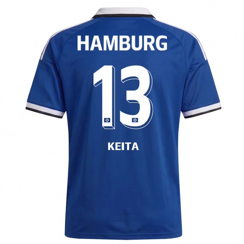 Danxen Herren Mory Keita #13 Weiß Blau Auswärtstrikot Trikot 2026/27 T-Shirt Schweiz