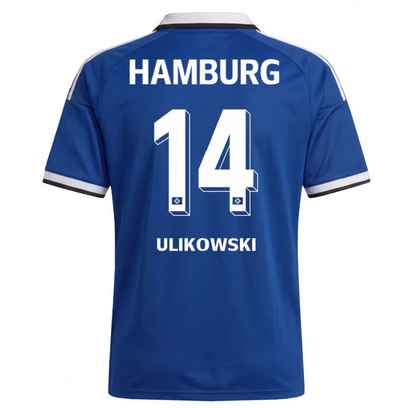 Danxen Herren Felix Ulikowski #14 Weiß Blau Auswärtstrikot Trikot 2026/27 T-Shirt Schweiz