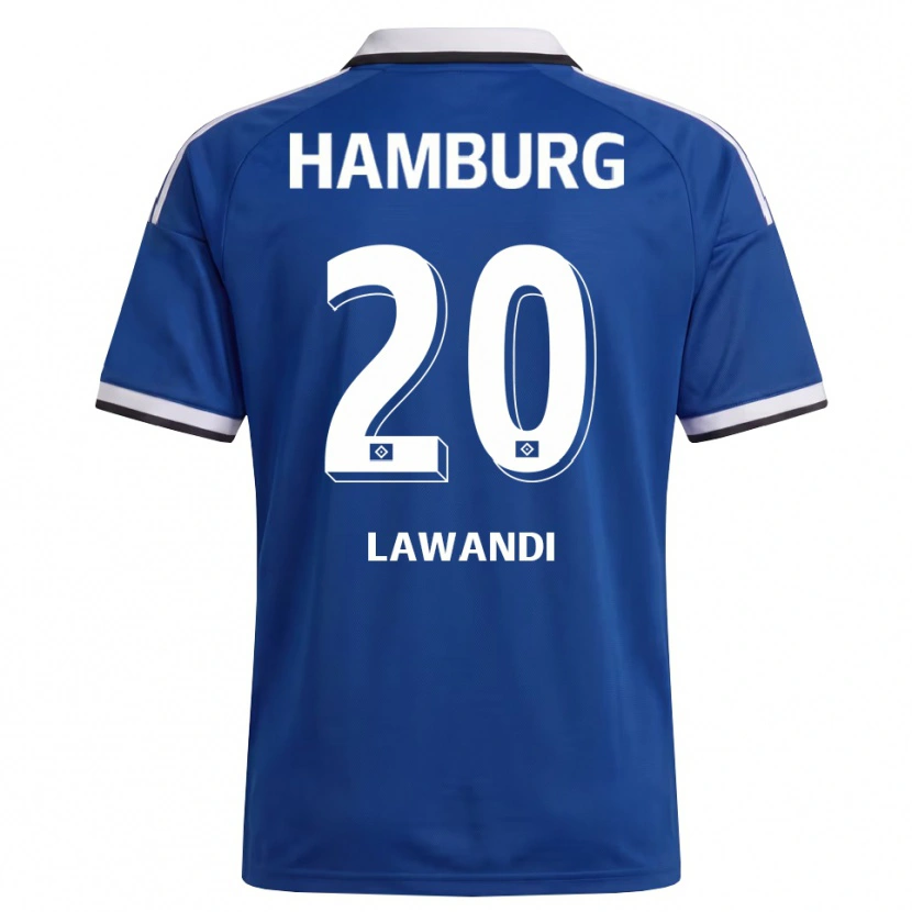 Danxen Herren Alexander Lawandi #20 Weiß Blau Auswärtstrikot Trikot 2026/27 T-Shirt Schweiz