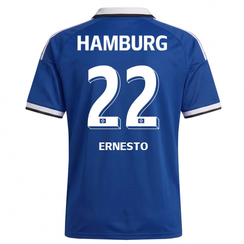 Danxen Herren Jorge Ernesto #22 Weiß Blau Auswärtstrikot Trikot 2026/27 T-Shirt Schweiz