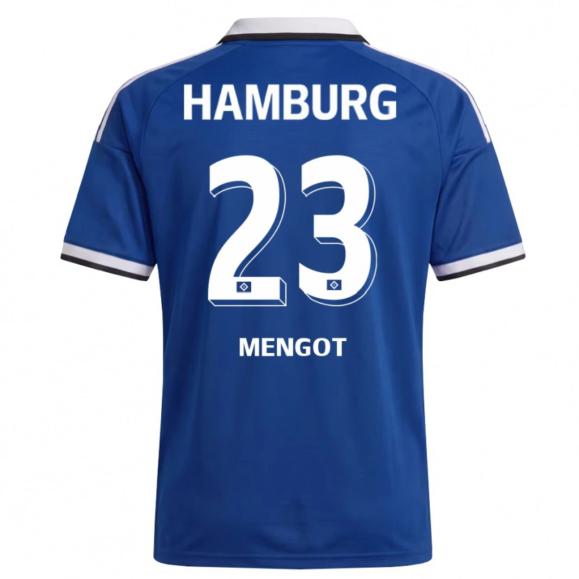 Danxen Herren Ayukayoh Mengot #23 Weiß Blau Auswärtstrikot Trikot 2026/27 T-Shirt Schweiz