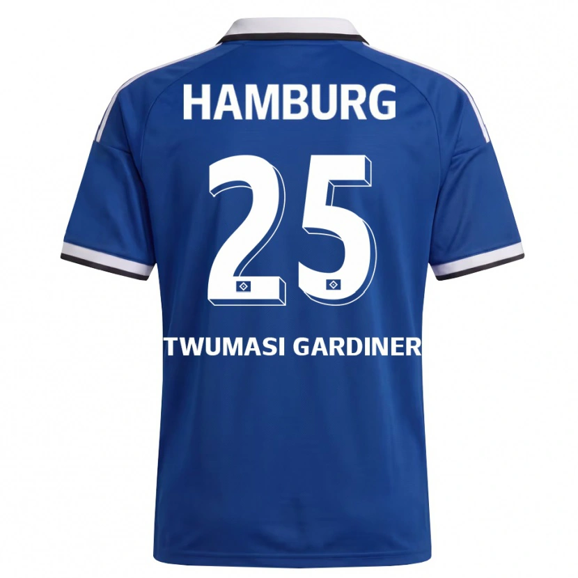 Danxen Herren Kevin Twumasi Gardiner #25 Weiß Blau Auswärtstrikot Trikot 2026/27 T-Shirt Schweiz
