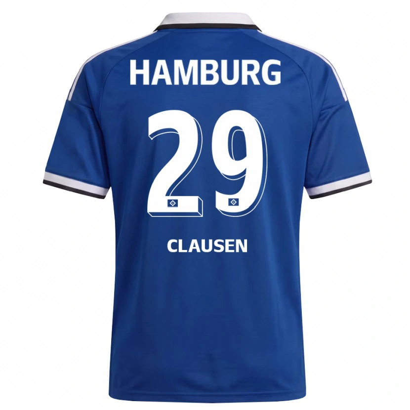 Danxen Herren Lina Clausen #29 Weiß Blau Auswärtstrikot Trikot 2026/27 T-Shirt Schweiz