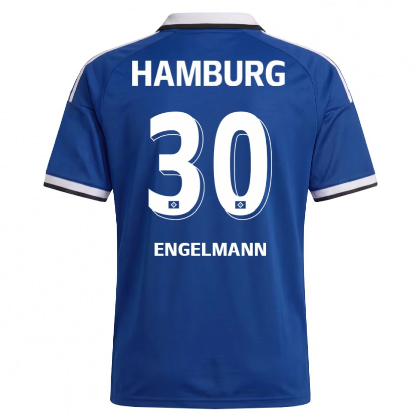 Danxen Herren Timon Engelmann #30 Weiß Blau Auswärtstrikot Trikot 2026/27 T-Shirt Schweiz
