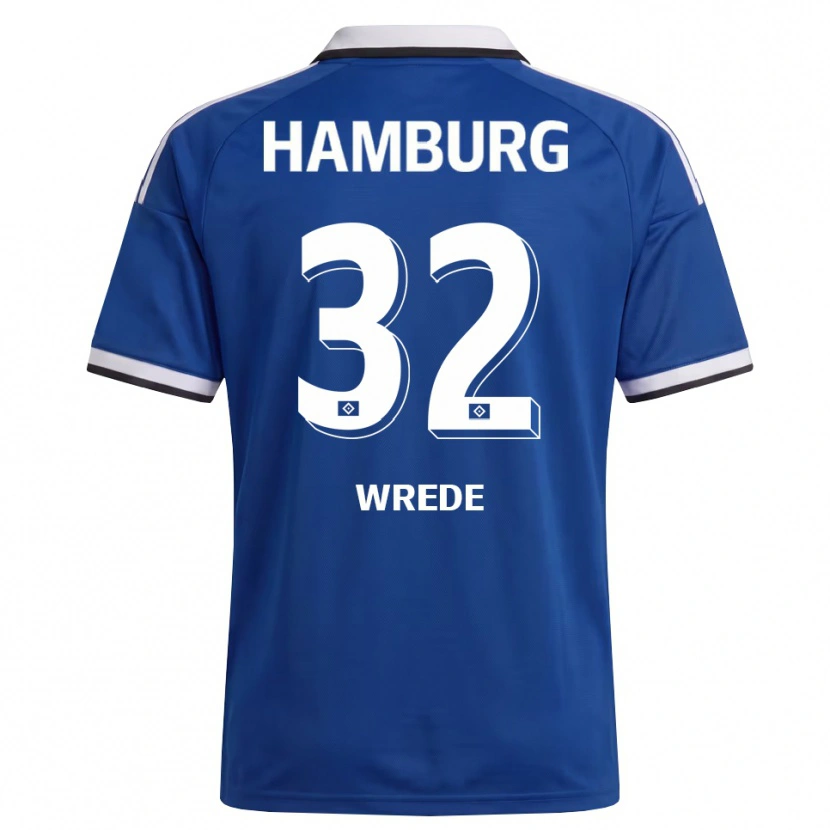 Danxen Herren Lotta Wrede #32 Weiß Blau Auswärtstrikot Trikot 2026/27 T-Shirt Schweiz