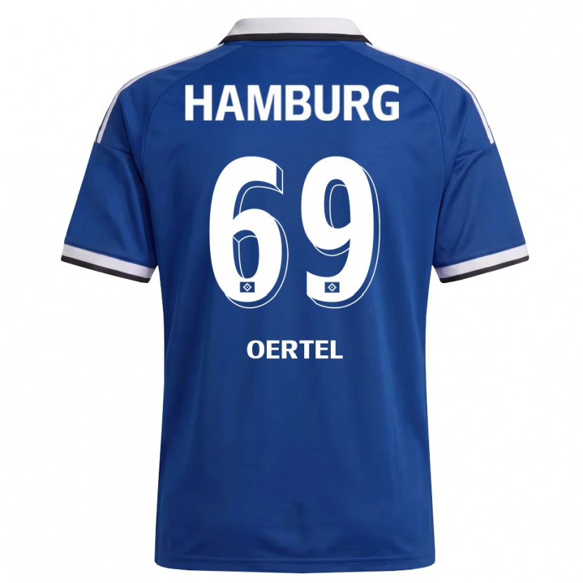 Danxen Herren Jan Oertel #69 Weiß Blau Auswärtstrikot Trikot 2026/27 T-Shirt Schweiz