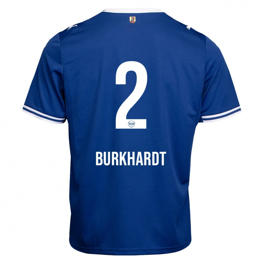 Danxen Herren Hannes Burkhardt #2 Königsblau Weiß Auswärtstrikot Trikot 2026/27 T-Shirt Schweiz