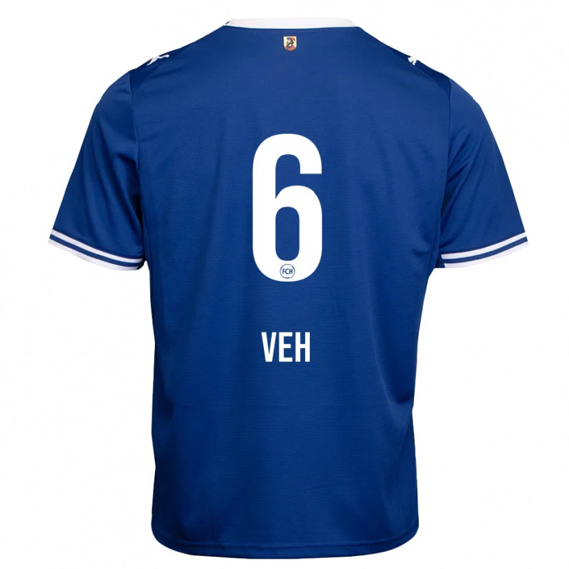 Danxen Herren Lucas Veh #6 Königsblau Weiß Auswärtstrikot Trikot 2026/27 T-Shirt Schweiz