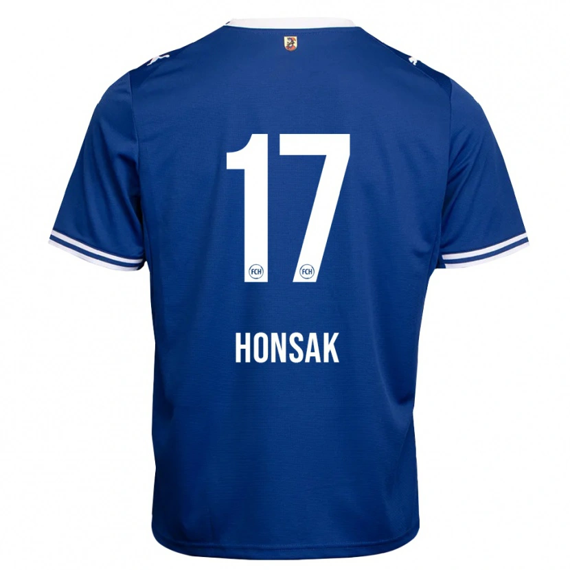 Danxen Herren Mathias Honsak #17 Königsblau Weiß Auswärtstrikot Trikot 2026/27 T-Shirt Schweiz