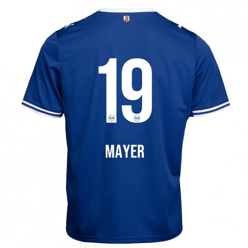 Danxen Herren Luca Mayer #19 Königsblau Weiß Auswärtstrikot Trikot 2026/27 T-Shirt Schweiz