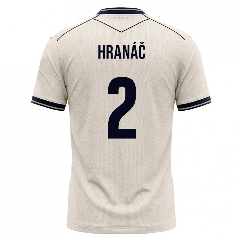 Danxen Herren Robin Hranac #2 Creme Tiefblau Auswärtstrikot Trikot 2026/27 T-Shirt Schweiz