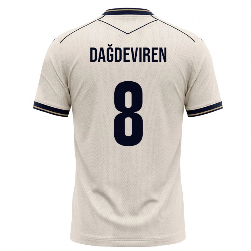 Danxen Herren Diren Dağdeviren #8 Creme Tiefblau Auswärtstrikot Trikot 2026/27 T-Shirt Schweiz