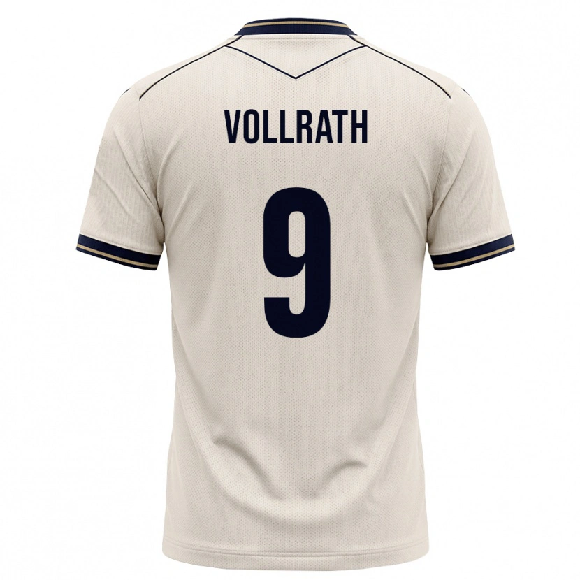 Danxen Herren Lucas Vollrath #9 Creme Tiefblau Auswärtstrikot Trikot 2026/27 T-Shirt Schweiz