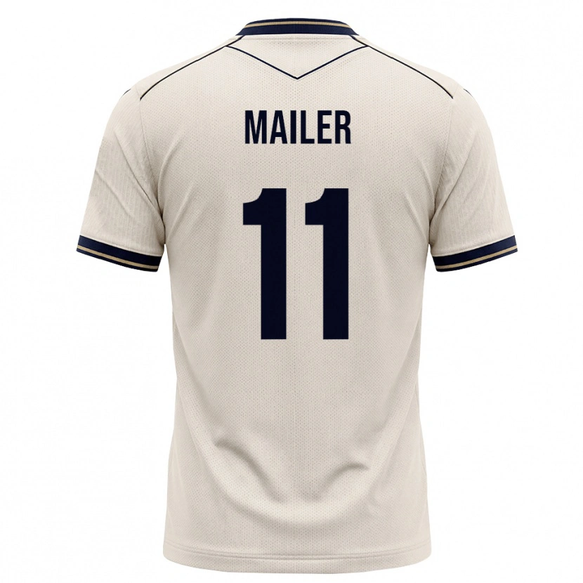 Danxen Herren Emanuele Mailer #11 Creme Tiefblau Auswärtstrikot Trikot 2026/27 T-Shirt Schweiz