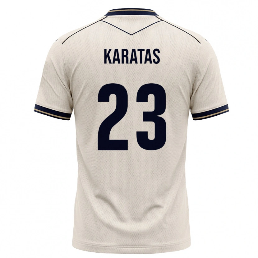 Danxen Herren Can Karatas #23 Creme Tiefblau Auswärtstrikot Trikot 2026/27 T-Shirt Schweiz