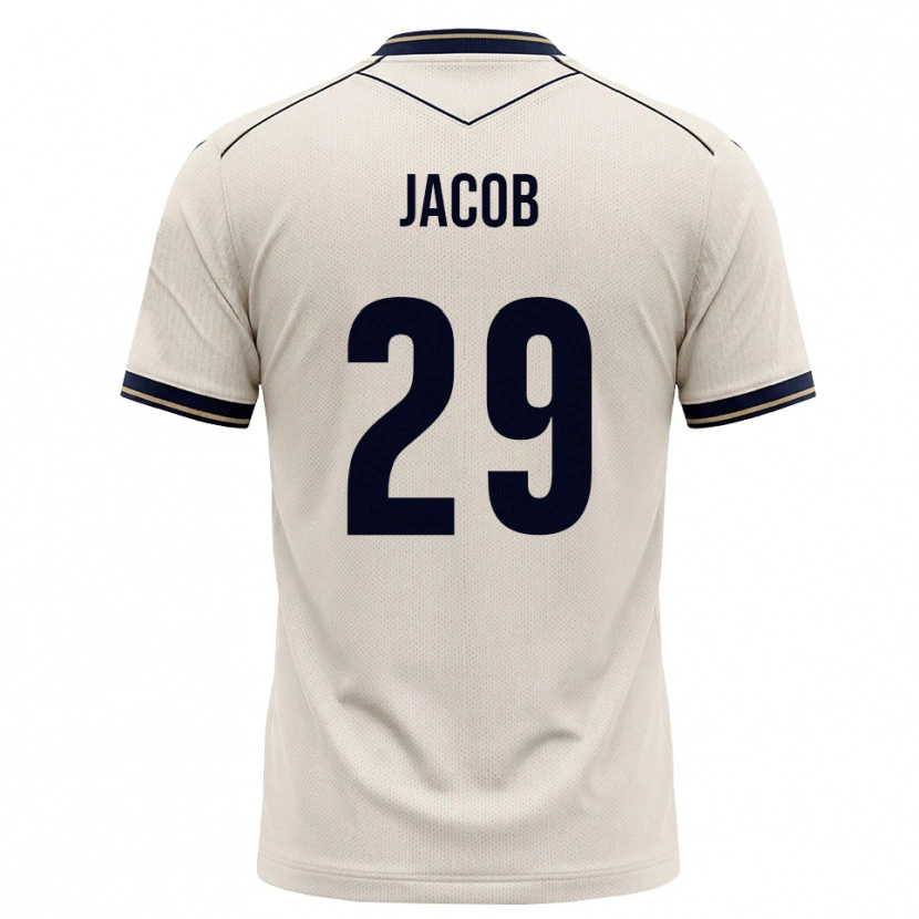 Danxen Herren Tyler Jacob #29 Creme Tiefblau Auswärtstrikot Trikot 2026/27 T-Shirt Schweiz