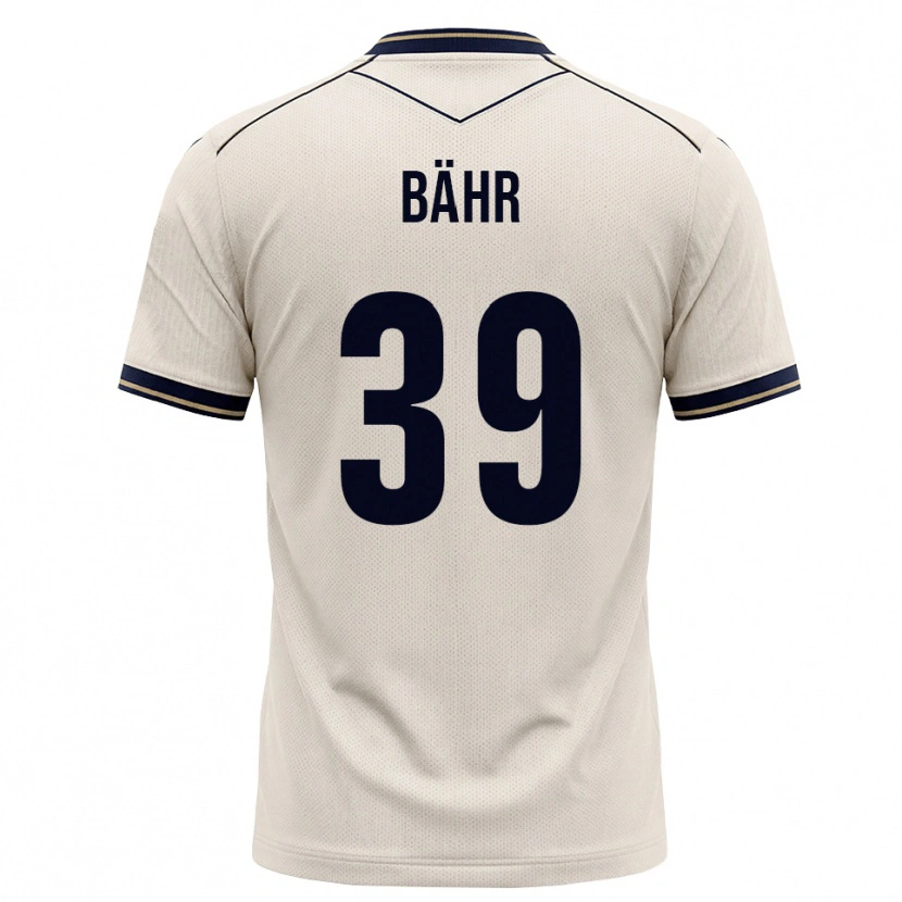 Danxen Herren Florian Bähr #39 Creme Tiefblau Auswärtstrikot Trikot 2026/27 T-Shirt Schweiz