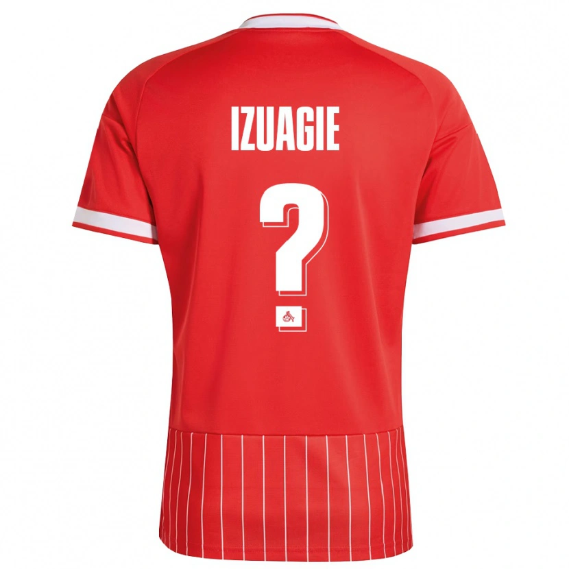 Danxen Herren Isaiah Izuagie #0 Rot Weiß Grün Auswärtstrikot Trikot 2026/27 T-Shirt Schweiz
