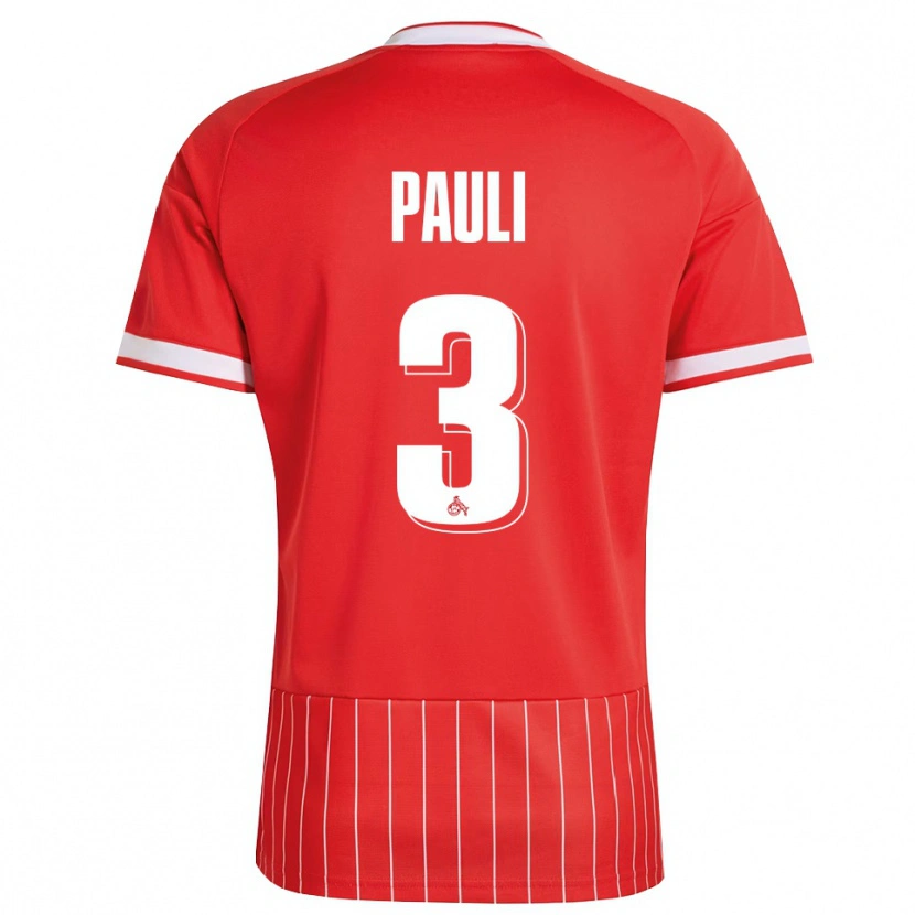 Danxen Herren Julian Pauli #3 Rot Weiß Grün Auswärtstrikot Trikot 2026/27 T-Shirt Schweiz