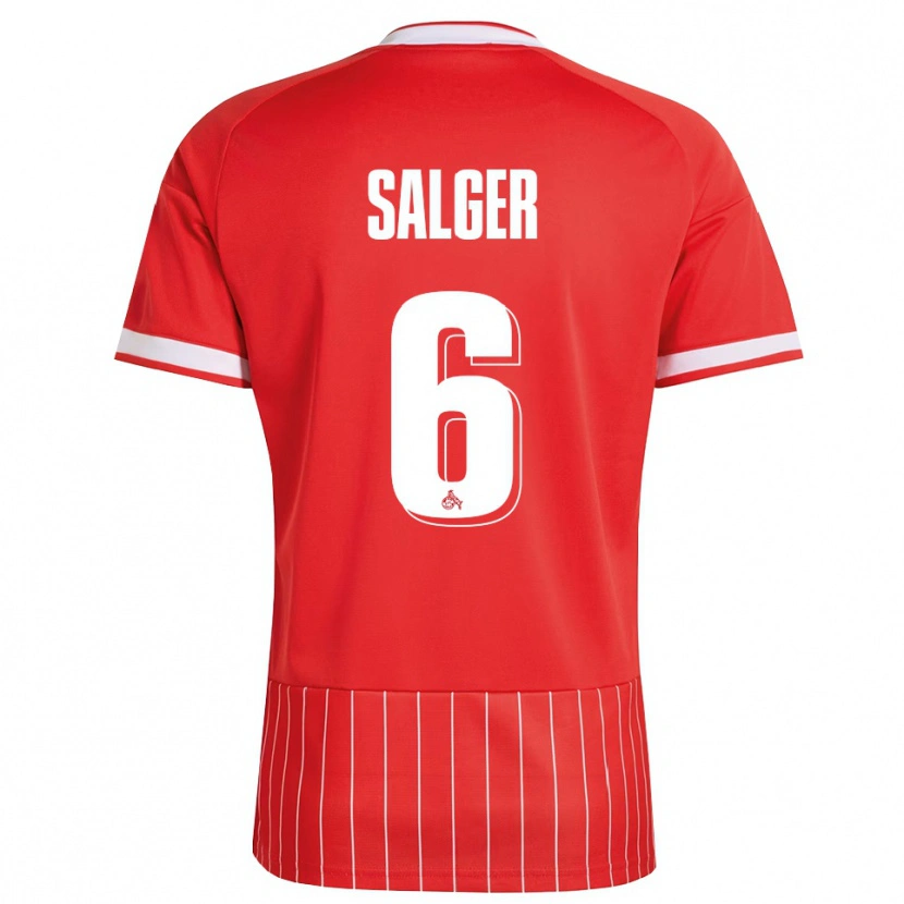 Danxen Herren Stephan Salger #6 Rot Weiß Grün Auswärtstrikot Trikot 2026/27 T-Shirt Schweiz