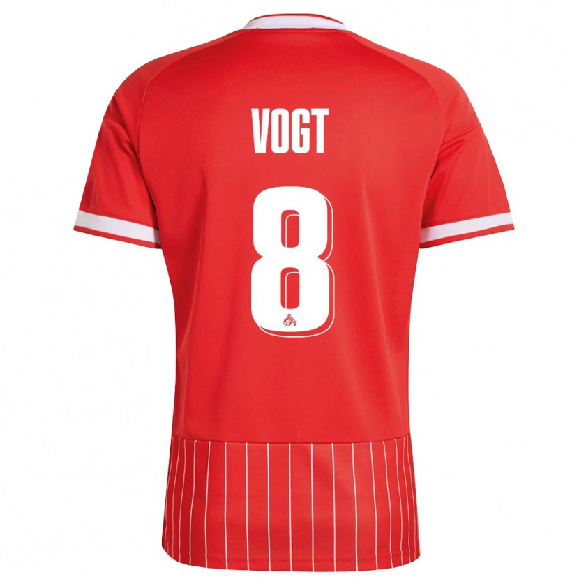 Danxen Herren Laura Vogt #8 Rot Weiß Grün Auswärtstrikot Trikot 2026/27 T-Shirt Schweiz