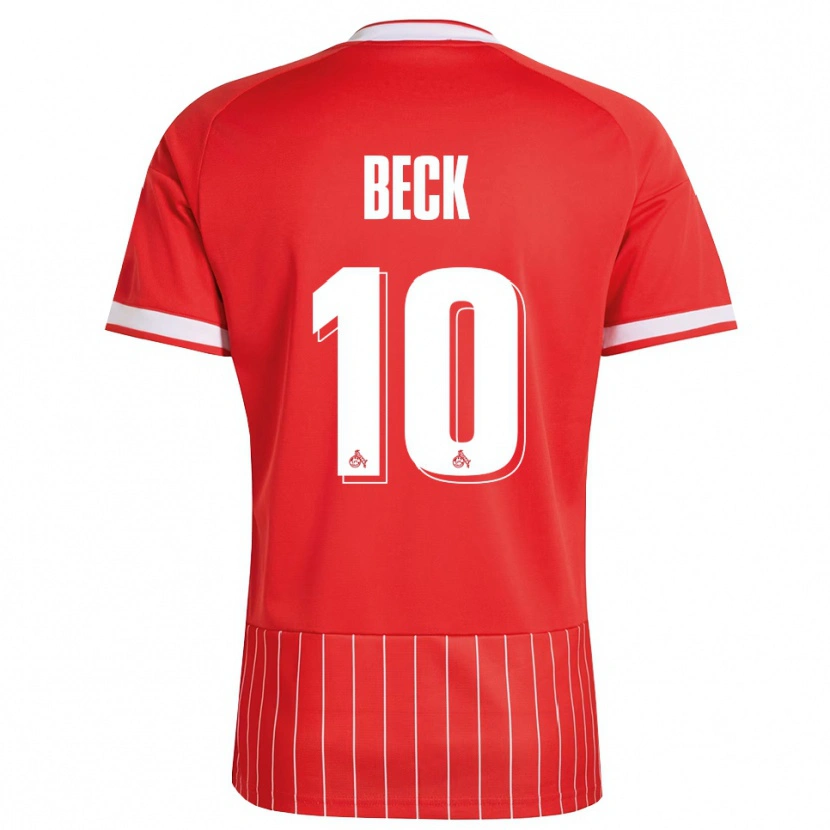 Danxen Herren Sharon Beck #10 Rot Weiß Grün Auswärtstrikot Trikot 2026/27 T-Shirt Schweiz