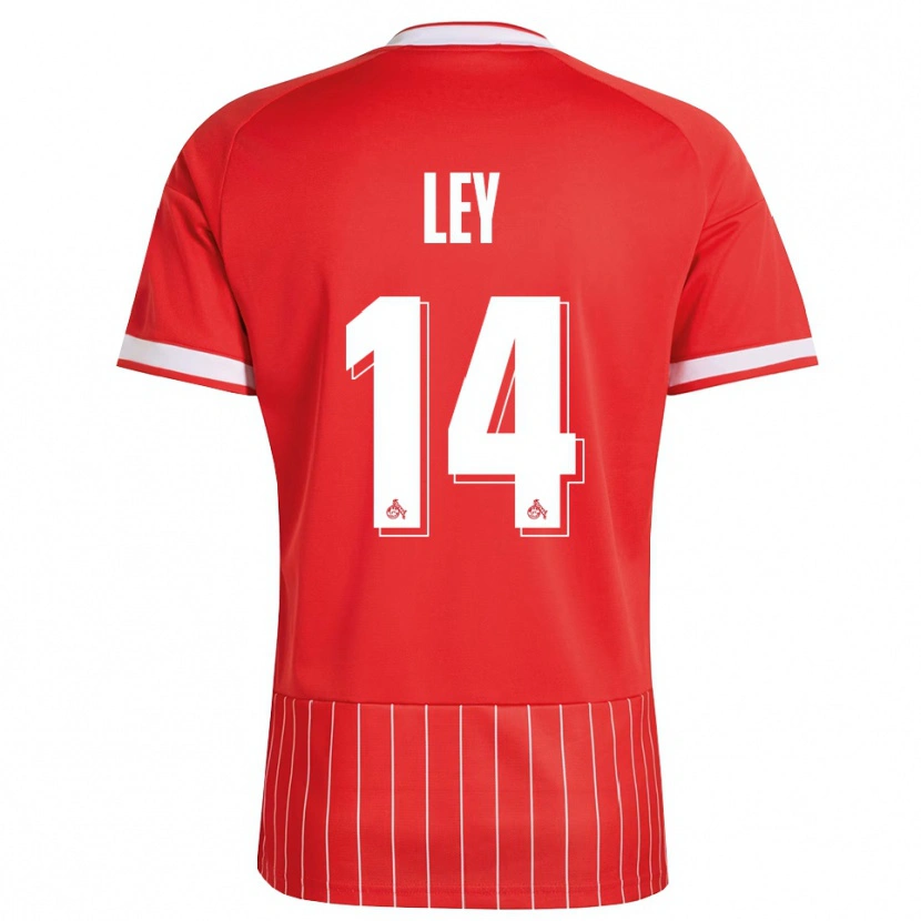 Danxen Herren Benjamin Ley #14 Rot Weiß Grün Auswärtstrikot Trikot 2026/27 T-Shirt Schweiz
