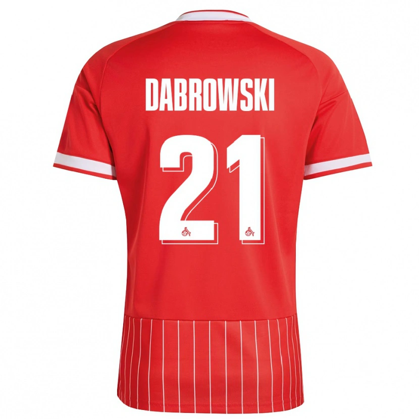 Danxen Herren Luc Dabrowski #21 Rot Weiß Grün Auswärtstrikot Trikot 2026/27 T-Shirt Schweiz