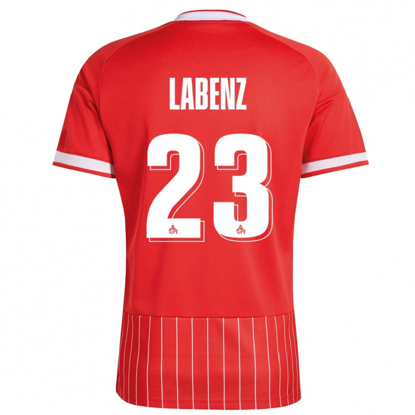 Danxen Herren Luiz Labenz #23 Rot Weiß Grün Auswärtstrikot Trikot 2026/27 T-Shirt Schweiz