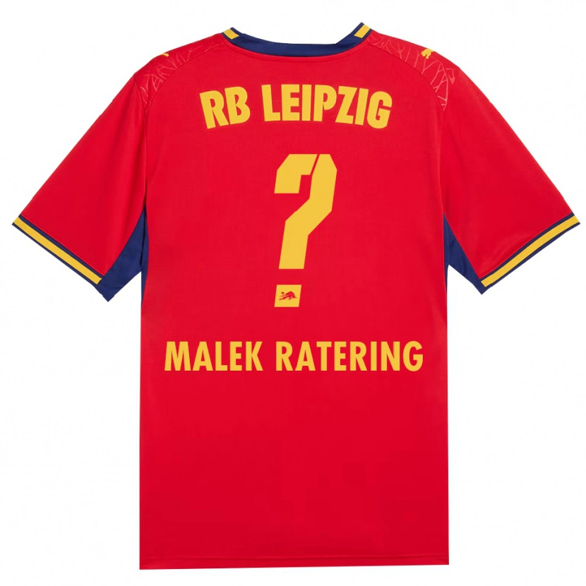 Danxen Herren Jaro-Malek Ratering #0 Rot Gelb Königsblau Auswärtstrikot Trikot 2026/27 T-Shirt Schweiz
