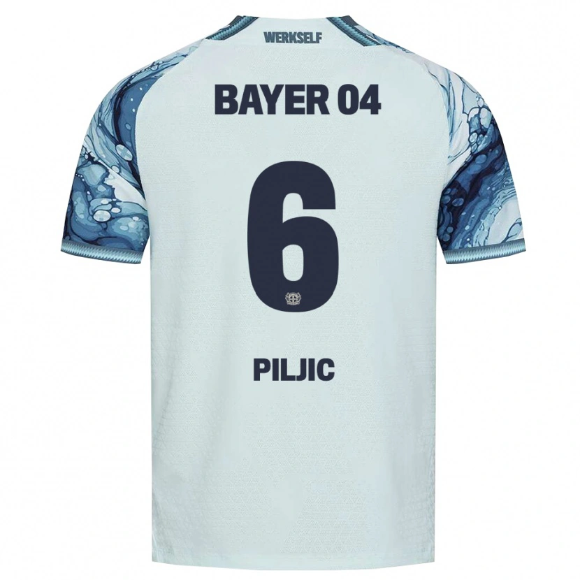 Danxen Herren Katharina Piljic #6 Dunkelgrün Schwarz Auswärtstrikot Trikot 2026/27 T-Shirt Schweiz