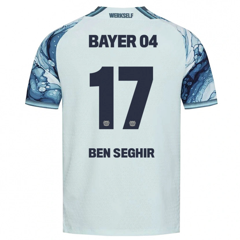 Danxen Herren Eliesse Ben Seghir #17 Dunkelgrün Schwarz Auswärtstrikot Trikot 2026/27 T-Shirt Schweiz