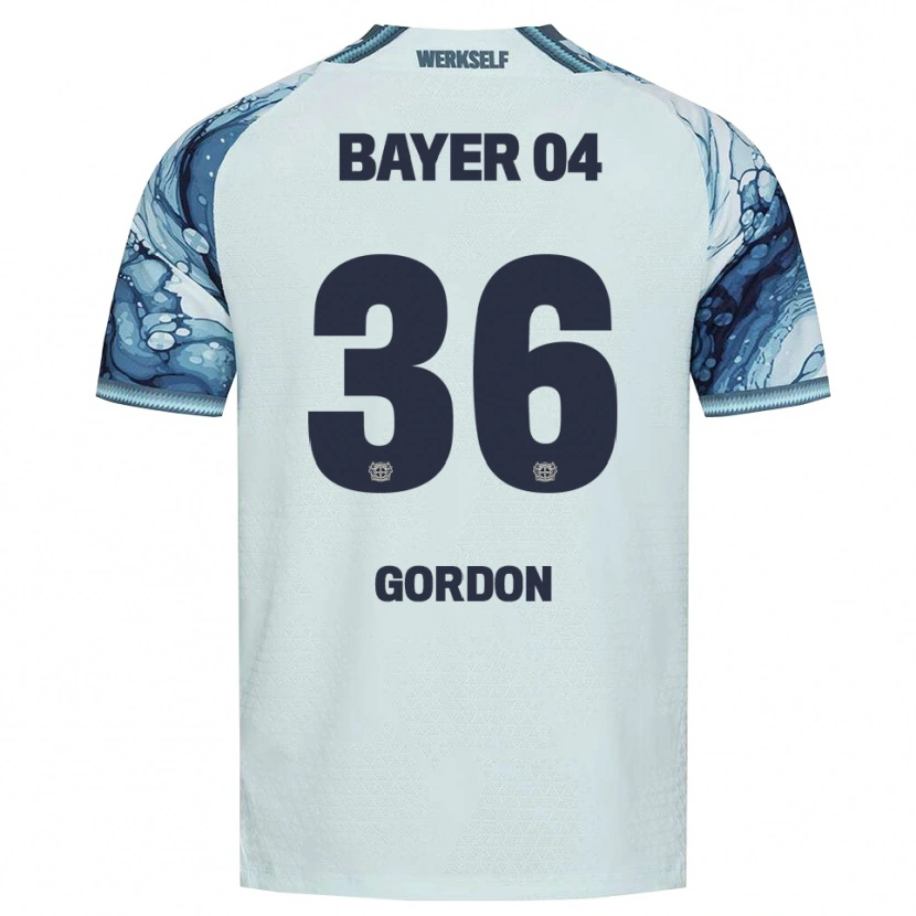 Danxen Herren Max Gordon #36 Dunkelgrün Schwarz Auswärtstrikot Trikot 2026/27 T-Shirt Schweiz