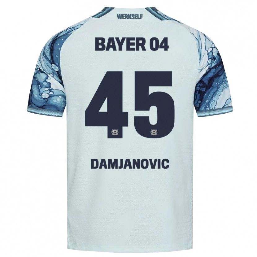 Danxen Herren Aleksa Damjanovic #45 Dunkelgrün Schwarz Auswärtstrikot Trikot 2026/27 T-Shirt Schweiz