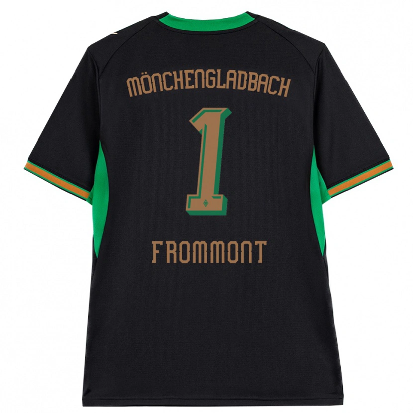 Danxen Herren Romina Frommont #1 Schwarz Orange Grün Braun Auswärtstrikot Trikot 2026/27 T-Shirt Schweiz