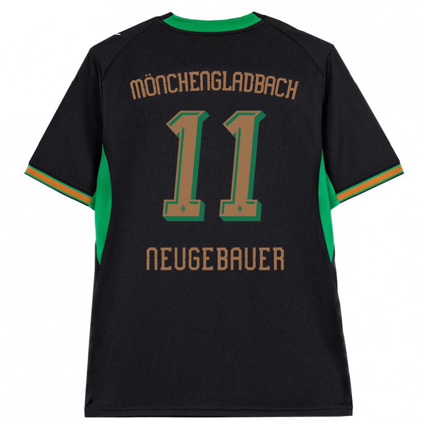 Danxen Herren Simon Neugebauer #11 Schwarz Orange Grün Braun Auswärtstrikot Trikot 2026/27 T-Shirt Schweiz
