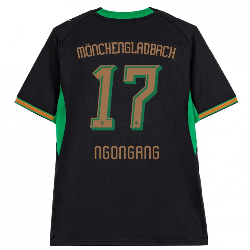 Danxen Herren Johann Ngongang #17 Schwarz Orange Grün Braun Auswärtstrikot Trikot 2026/27 T-Shirt Schweiz